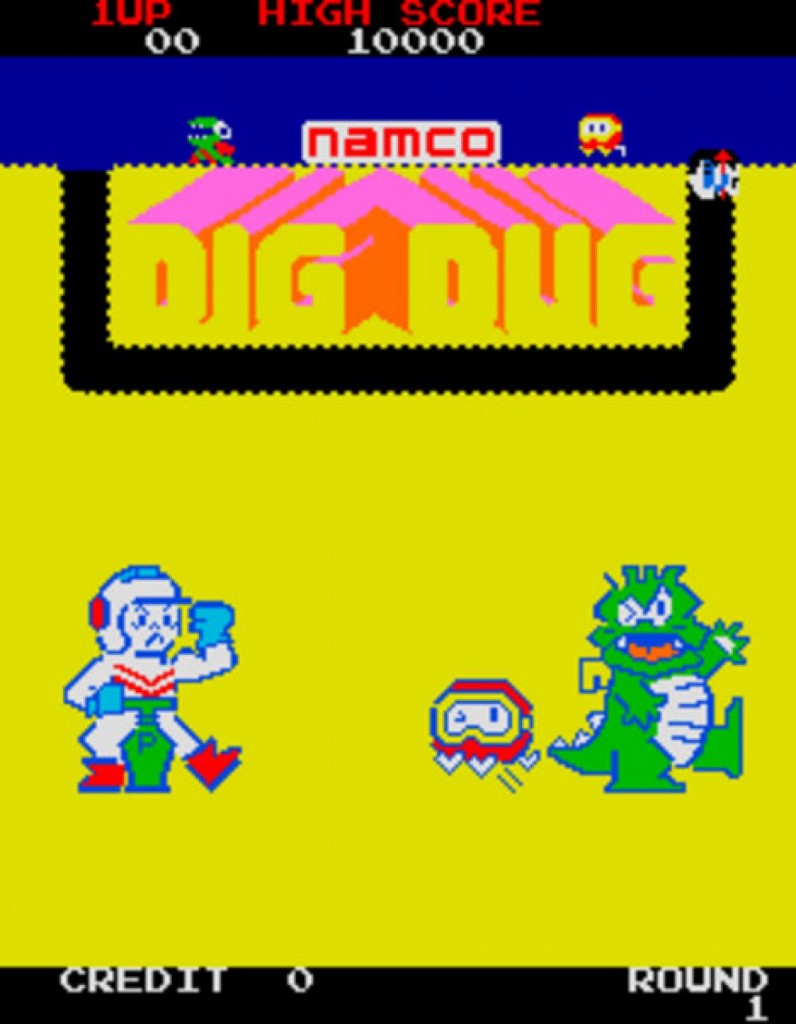 Dig dug girl. Dig dug Namco. Dig dug NES. Dig dug Atari 2600. Dig dug (1982).